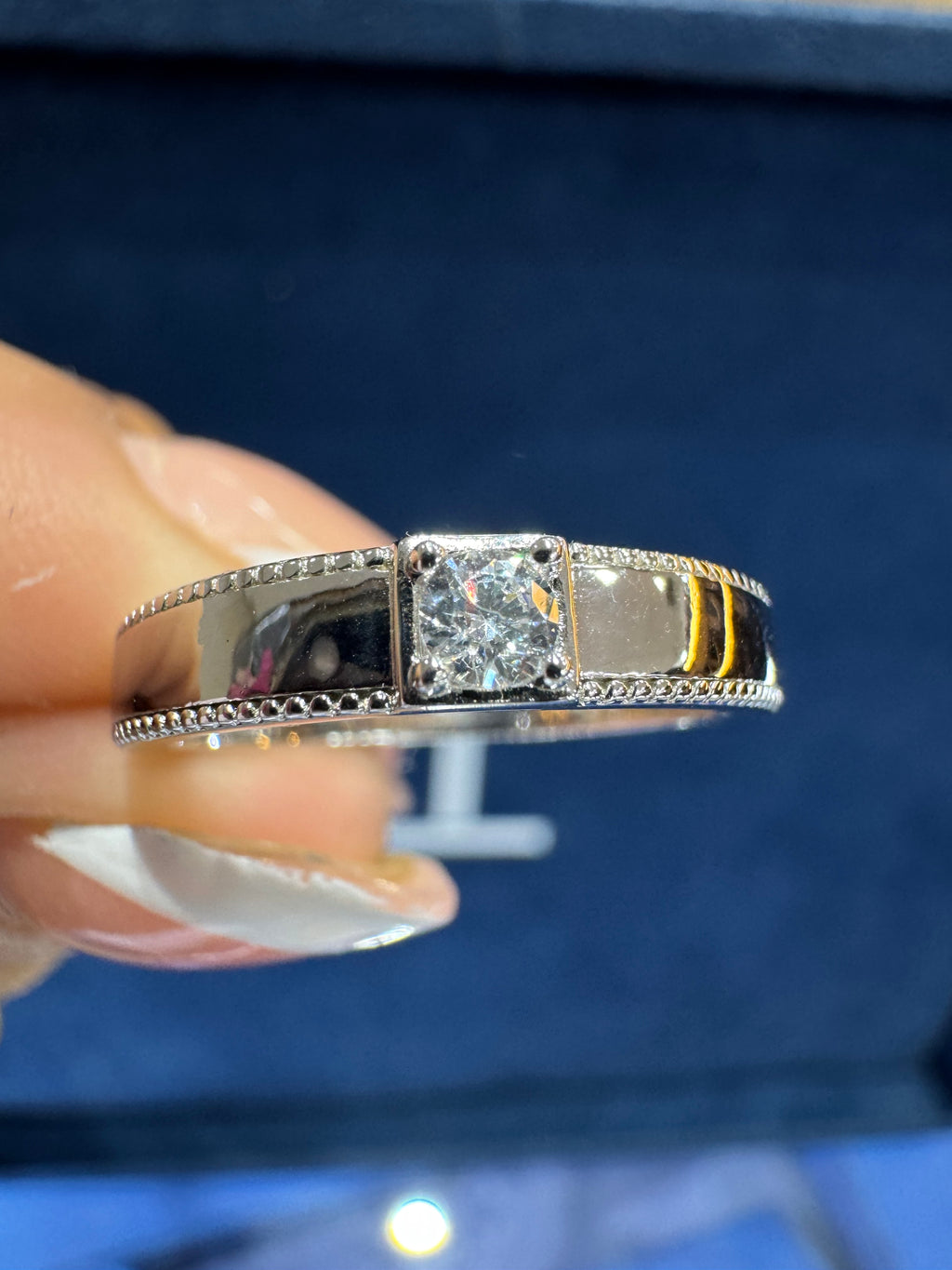 Anillo alianza plana