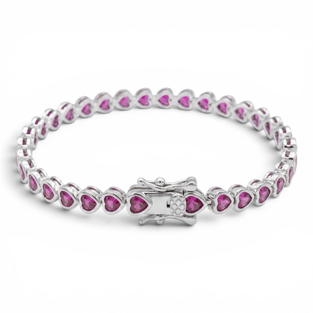 Pulso corazón rosa