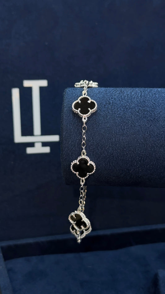 Pulso estilo van cleef sin rodio