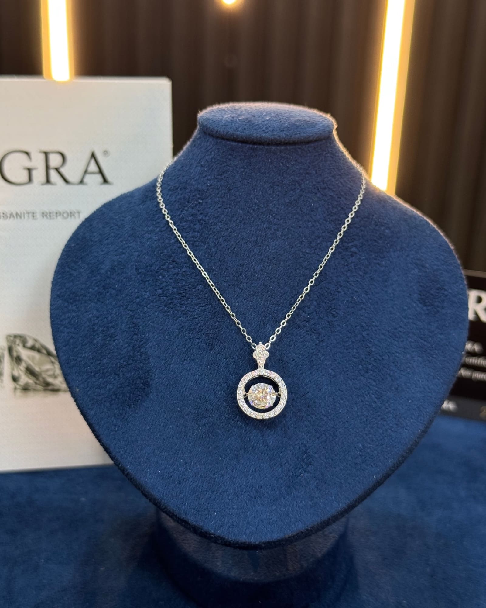 Moissanite Necklace
