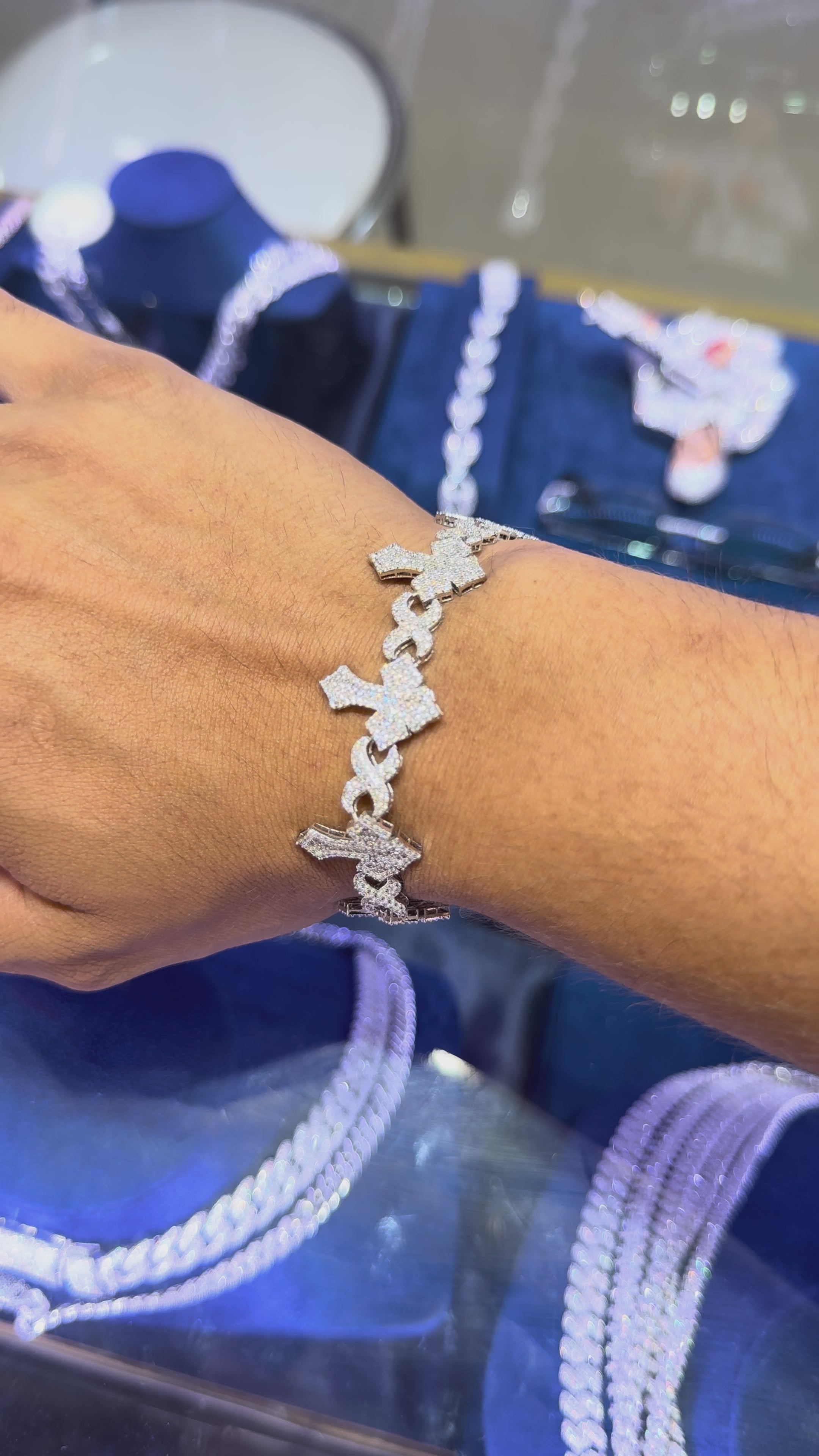 Pulso hueco Cruz infinity